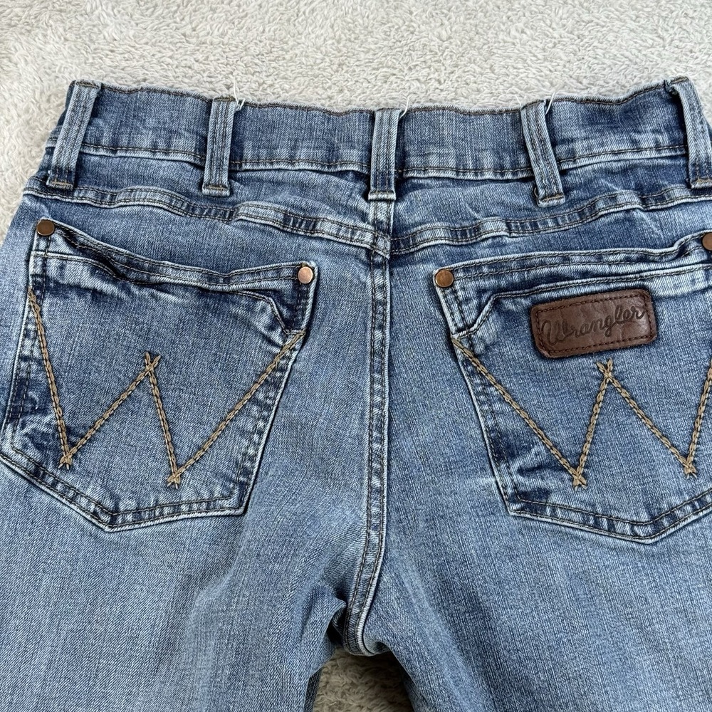 Wrangler Retro Jean Men 30x30 (Fit 29x28) Relaxed Boot Blue Denim Cowboy Western - Picture 7 of 8